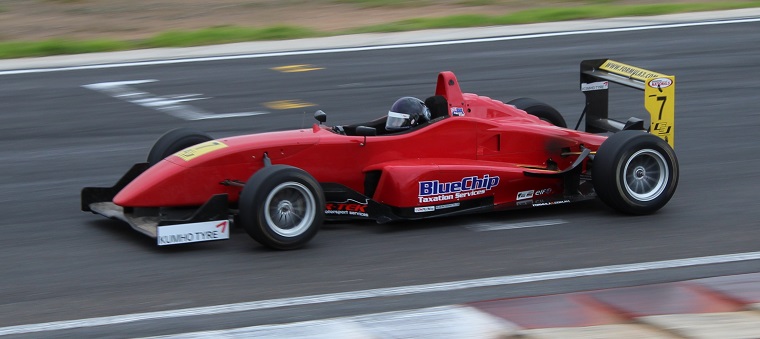 Nathan Kumar testing at Mallala Raceway