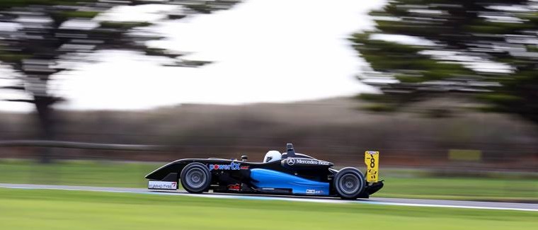 Roland Legge in action at Phillip Island